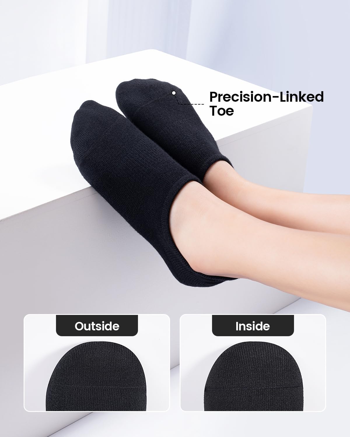 Detalle 1 de IDEGG No-Show Socks, 10 Pairs