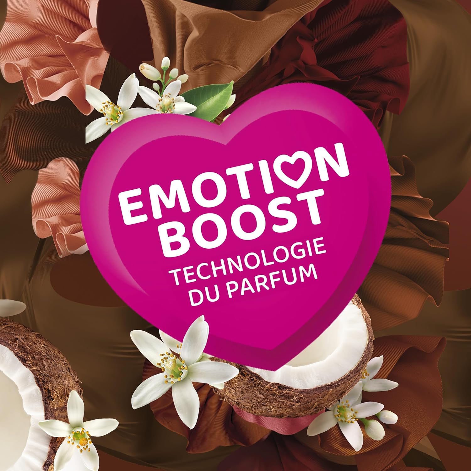 Thumbnail 3 de SOUPLINE Adoucissant Concentré Ultra Emotion – Noix de Coco & Fleurs Blanches, Lot 6 x 1,8 L