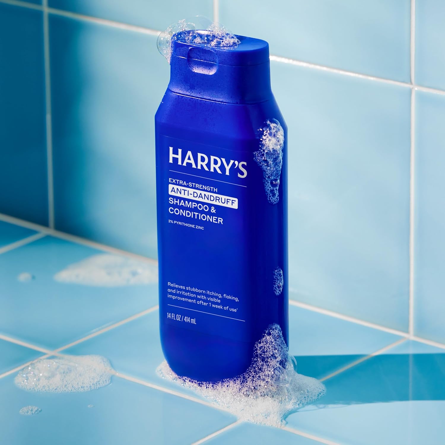 Detalle 2 de Harry's Anti-Dandruff 2-in-1 Shampoo and Conditioner, 2% Pyrithione Zinc, 14 oz, 3-Pack