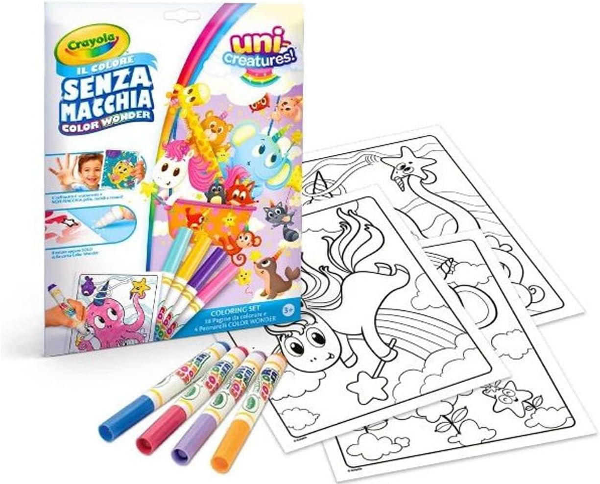 Thumbnail 6 de CRAYOLA Färgwonder 25–2900 målarset med Disney Princess och fläckfria markörer
