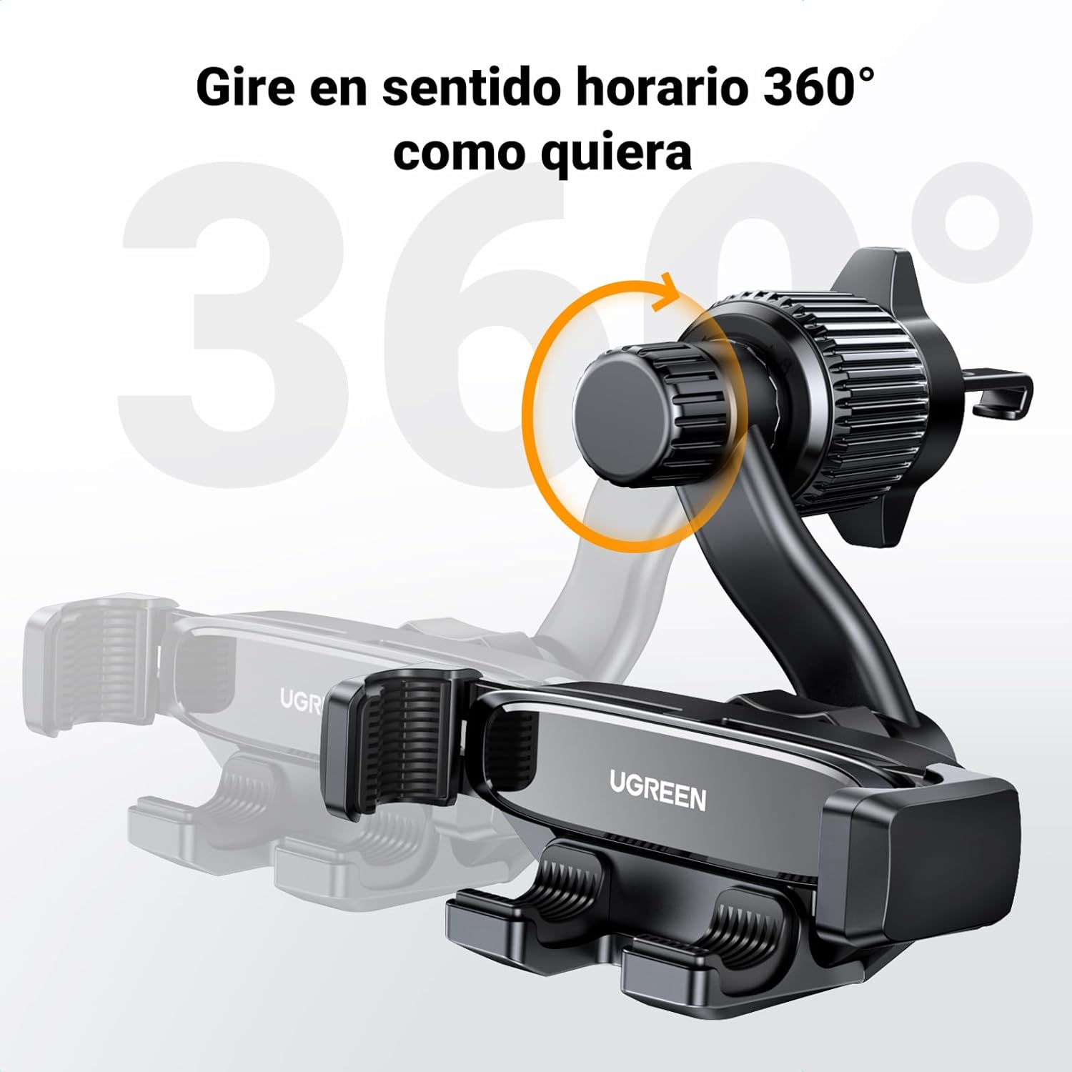Thumbnail 4 de UGREEN Soporte Móvil Coche por Gravedad 360°