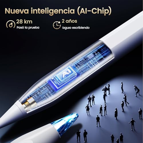 Thumbnail 2 de BAZO Lápiz para iPad (2018-2026): carga rápida, detección de inclinación y rechazo de palma