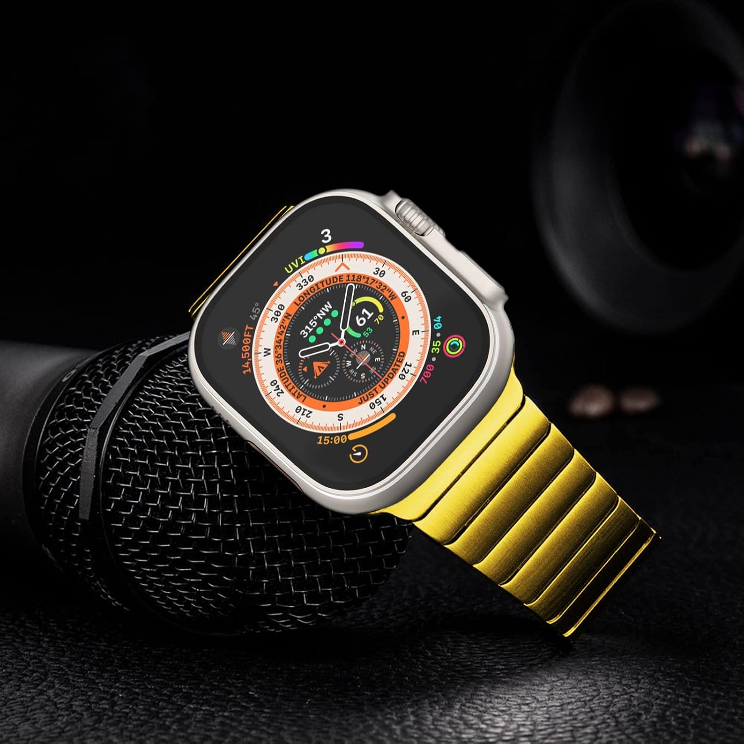 Detalle de Fullife Metal Strap for Apple Watch 49mm