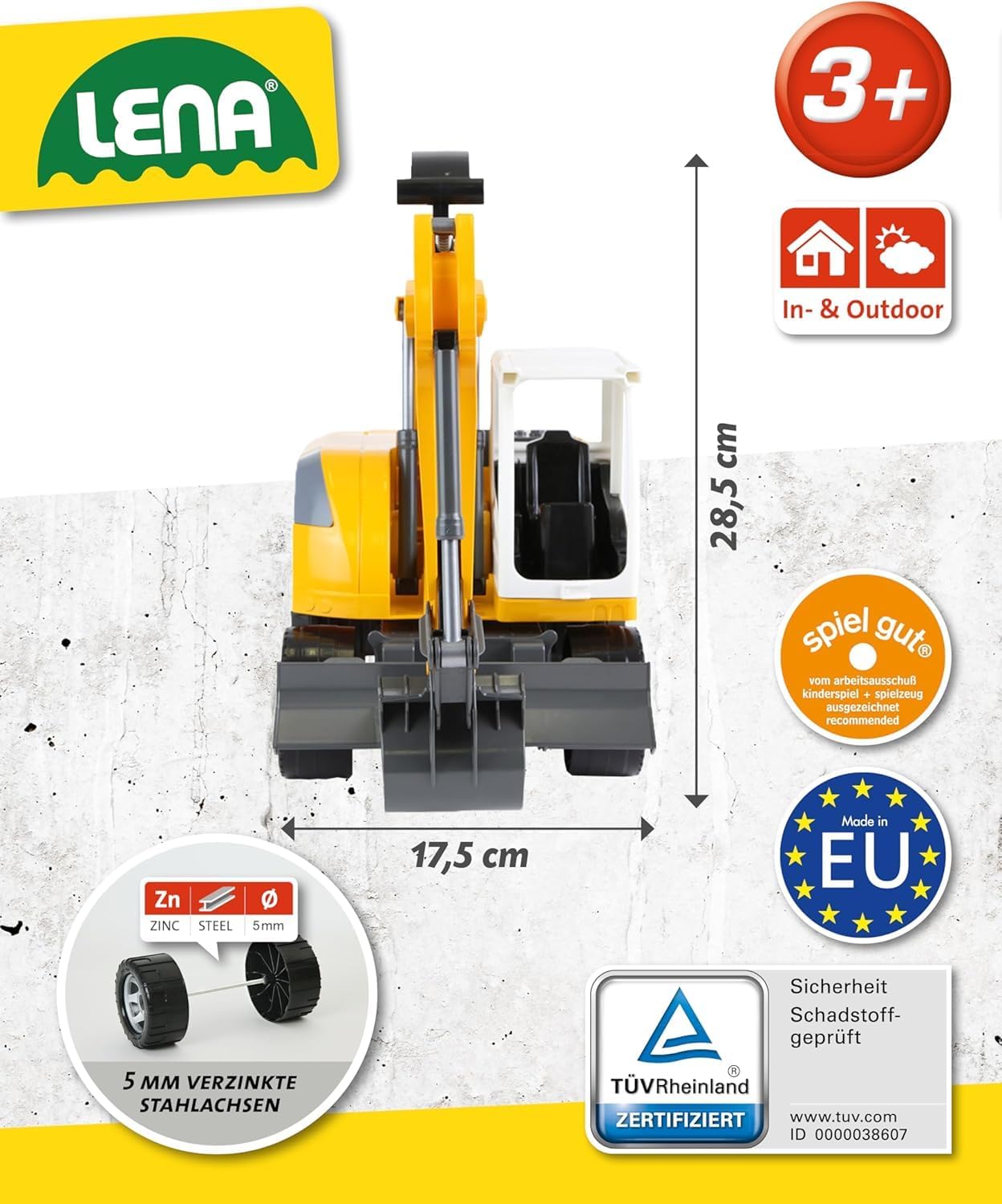 Thumbnail 5 de Lena Worxx Schaufelbagger Liebherr A918 48 cm