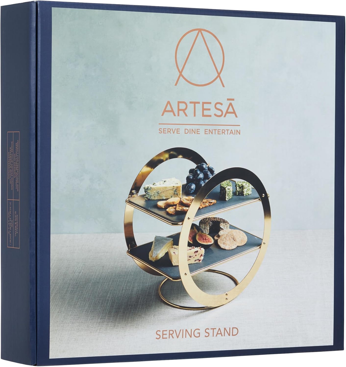 Thumbnail 6 de Artesà Soporte de Alimentos con Marco de Rueda, Latón