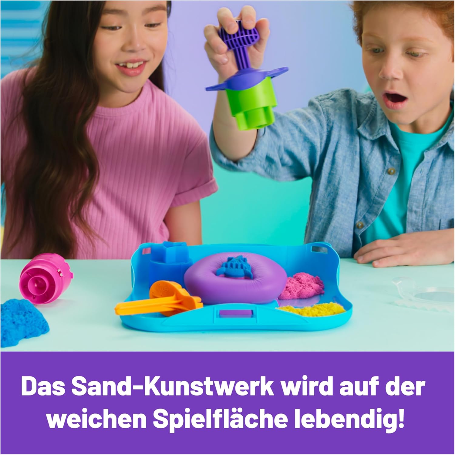 Detalle de Kinetic Sand Squishy Spaß Spielset 453 g