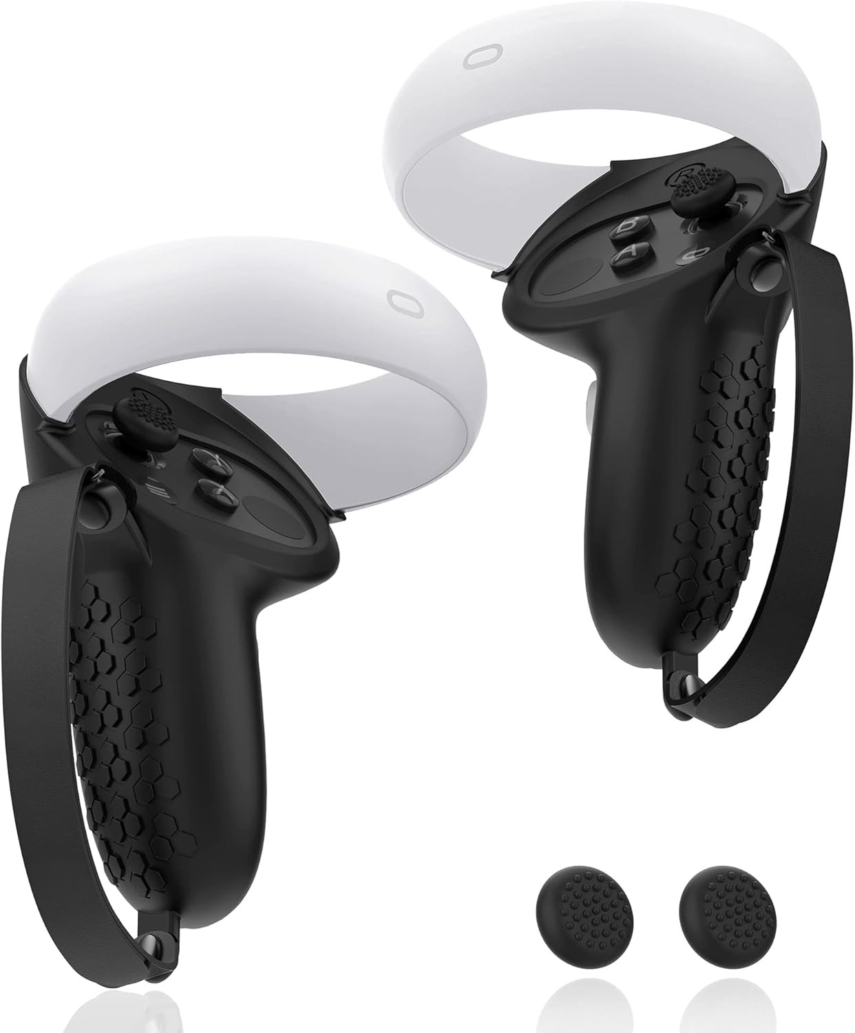Detalle de AMZDM Controller Grip for Oculus Quest 2, Non-Slip Pair