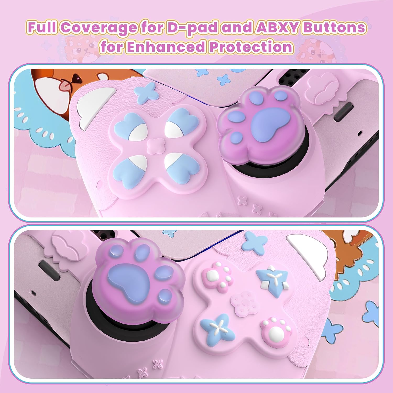 Thumbnail 6 de PlayVital Cute Spring Lesser Panda PS5 Cover
