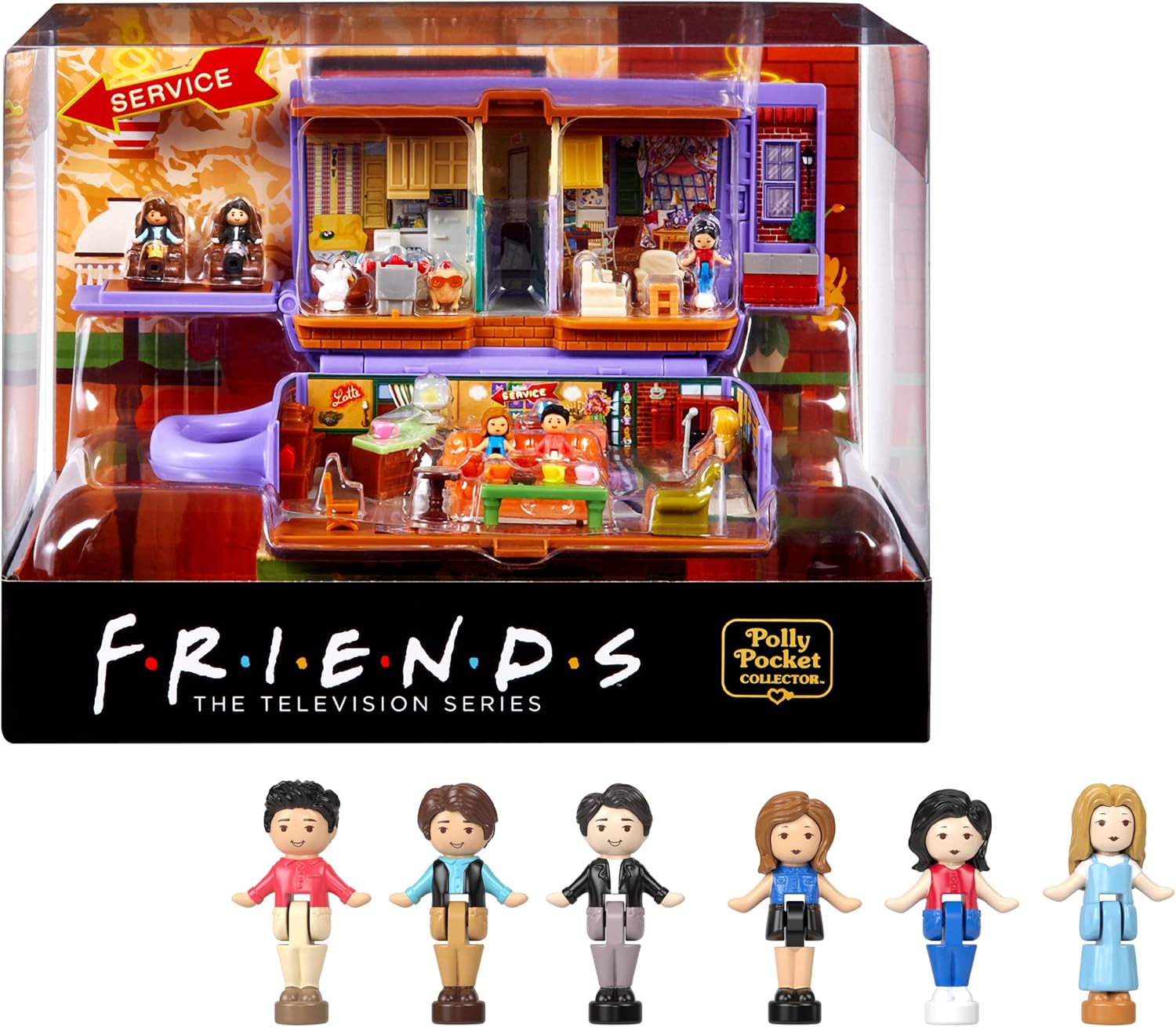 Detalle de Polly Pocket HKV74 Coffret Friends 6 poupées