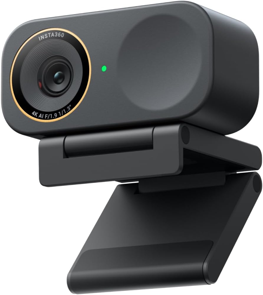 Detalle de Insta360 Link 2C Pro 4K Webcam with 1/1.3-Inch Sensor and Auto Framing
