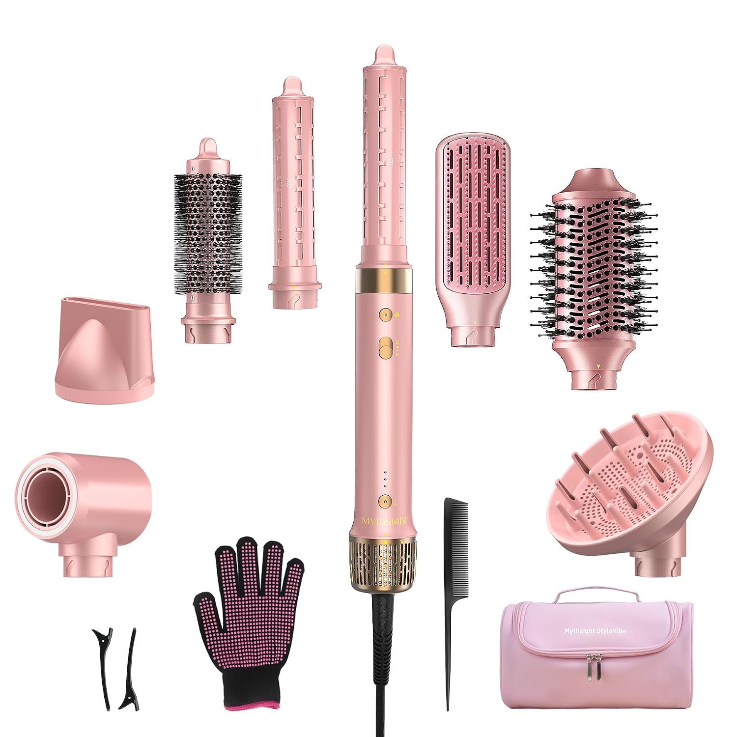 Detalle de Mythsight StyleVibe 8-in-1 Air Styler 💁♀