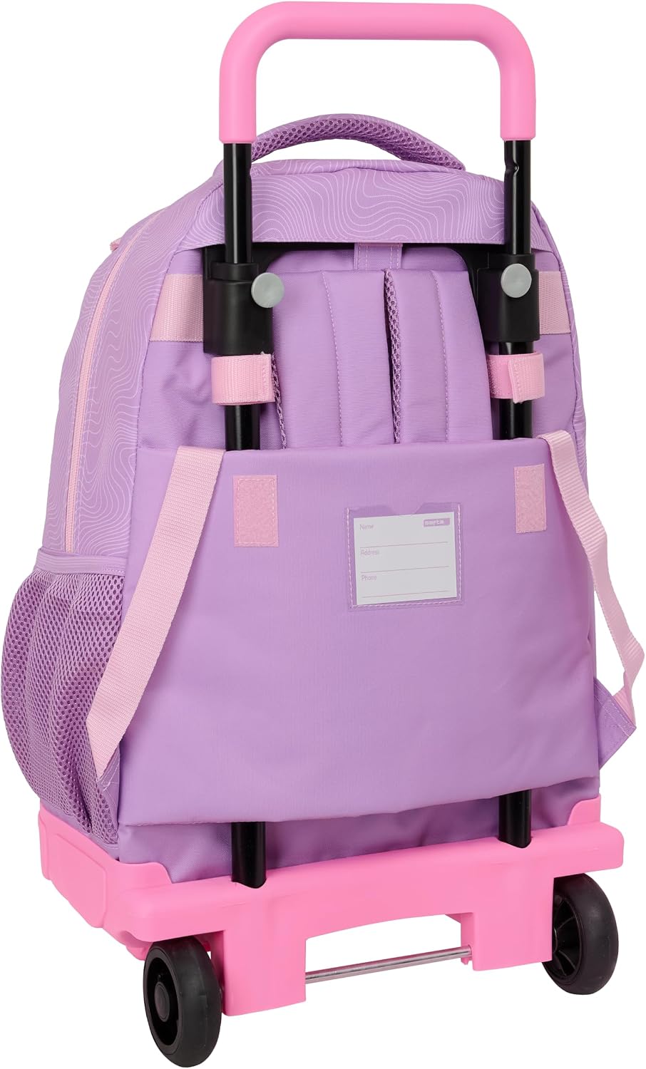 Detalle 2 de Safta K-POP Demon Hunters ICONIC: Mochila grande con ruedas, 33x22x45 cm