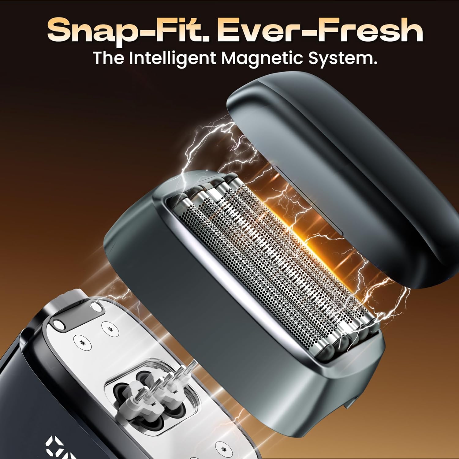 Thumbnail 6 de MALEGEBAZ Electric Foil Shaver for Men: Upgraded 5-Blade System with IPX8 Waterproof Design