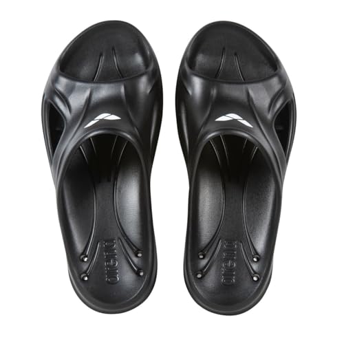 Detalle 2 de ARENA Hydrosoft II Hook Ciabatta Unisex Nero 41: leggerezza, grip e comfort per piscina e mare