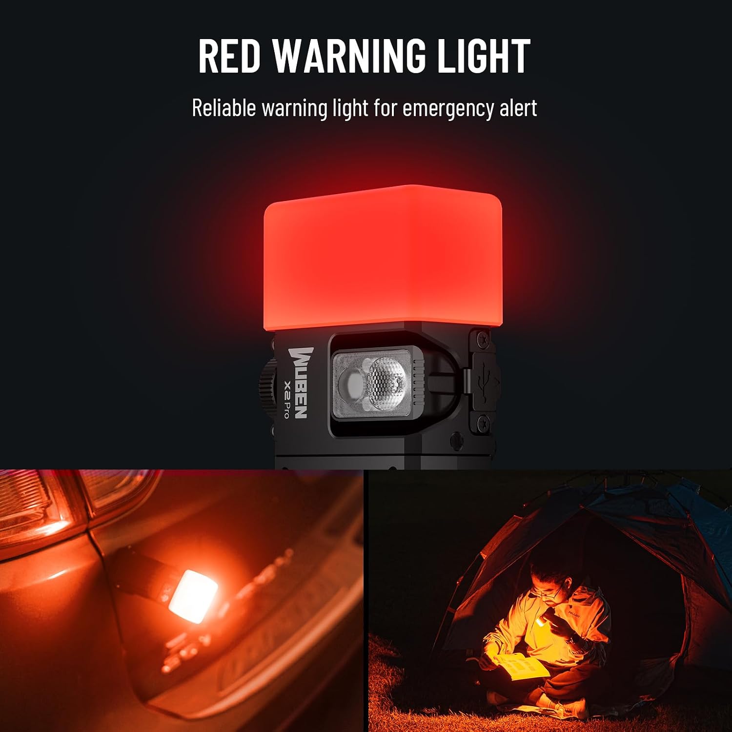 Detalle de WUBEN AC3 Flashlight Diffuser for X2Pro/X4 ⚡