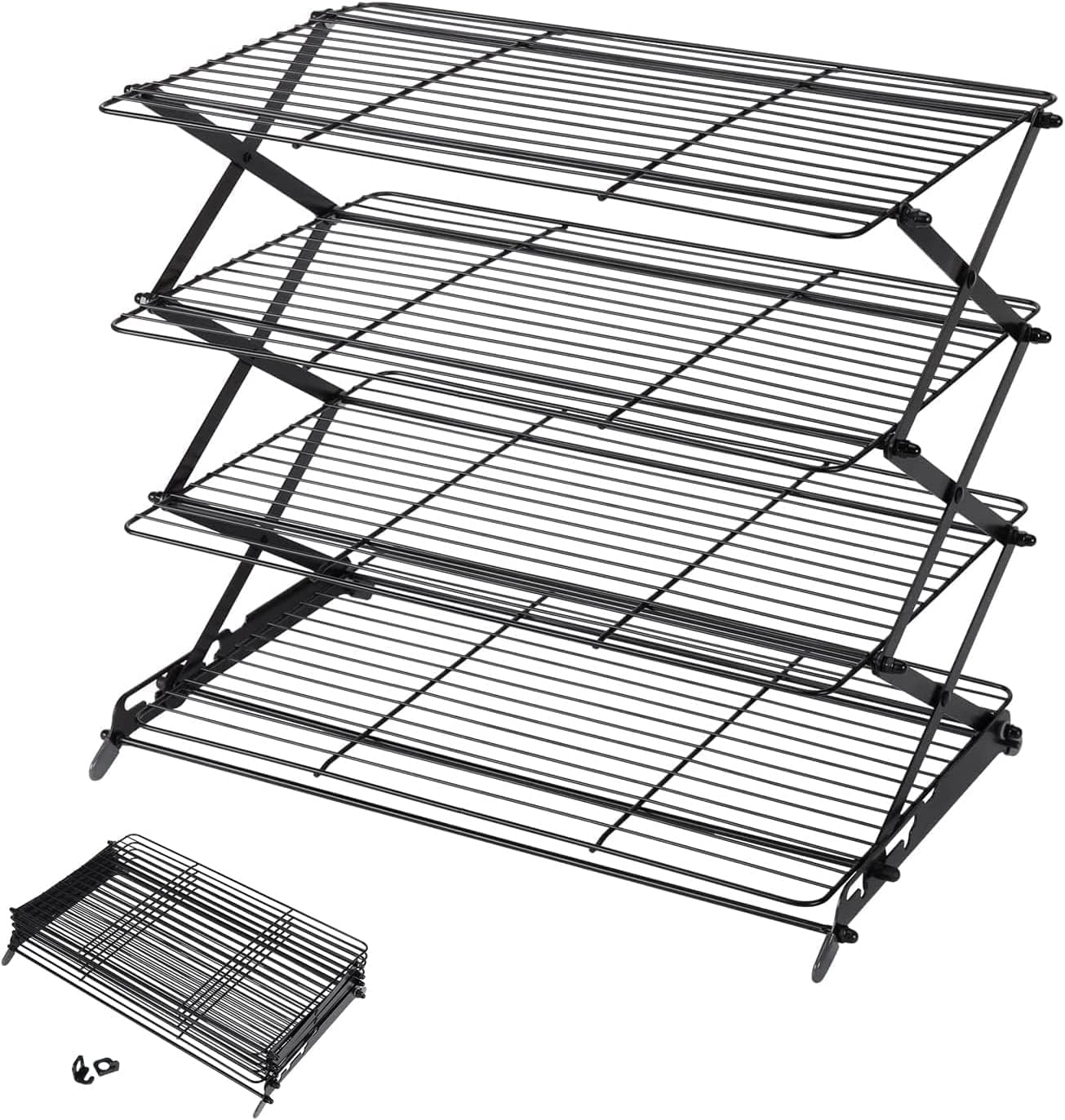 Geesta Collapsible Cooling Rack 4-Tier 🍪