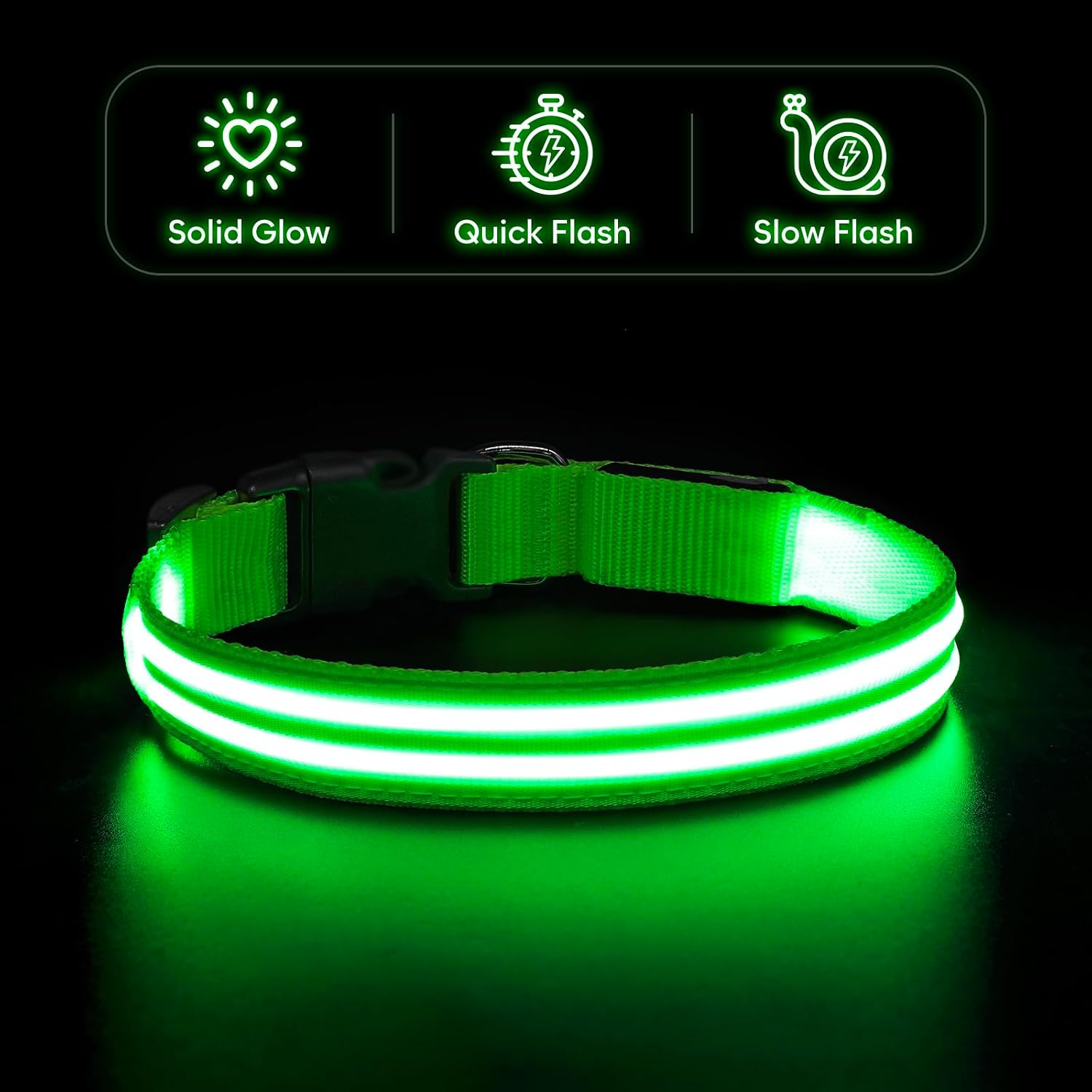 Thumbnail 4 de Weesiber LED dog collar, small