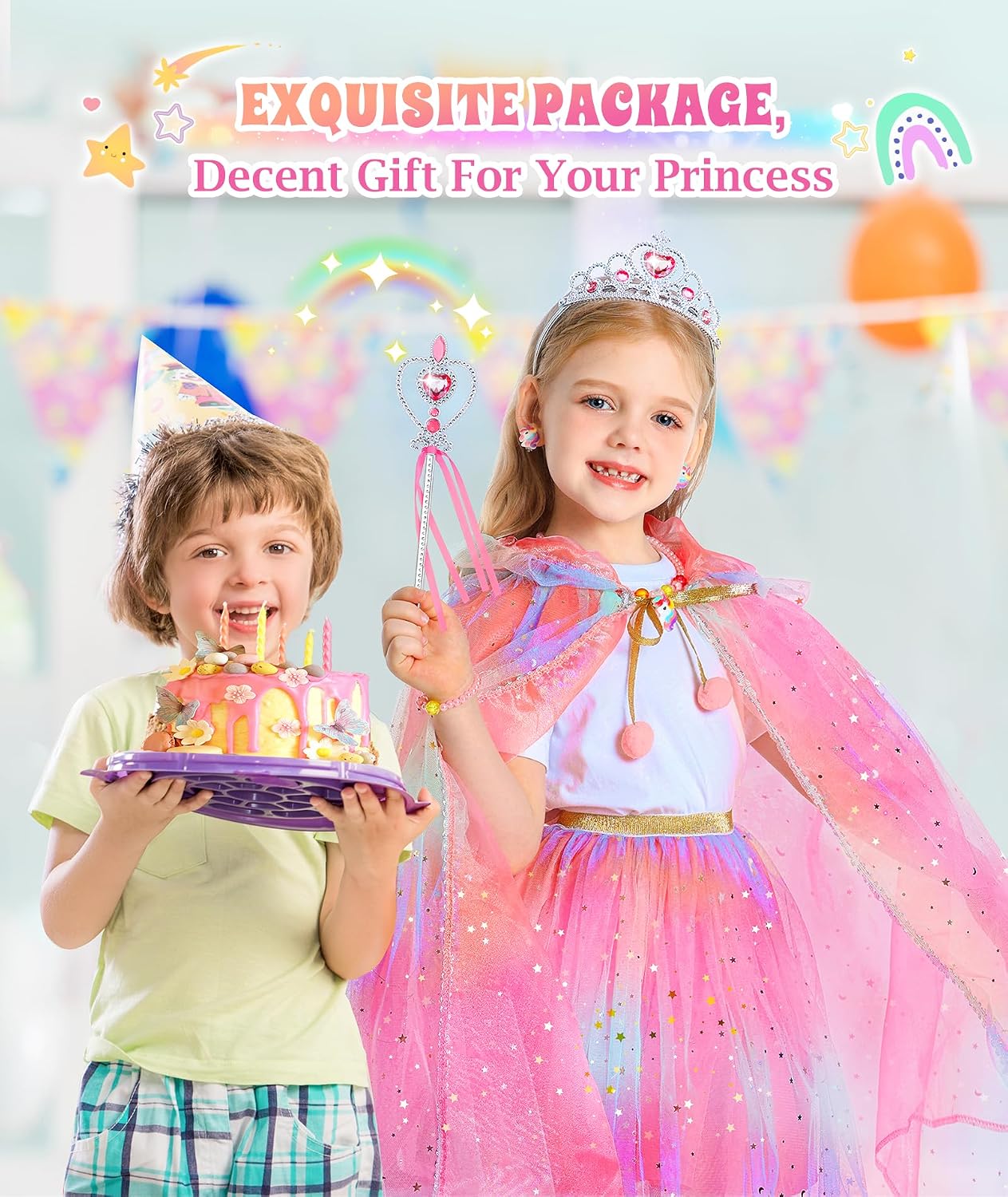 Detalle de DOLNOW Princess Dress Ages 3-6