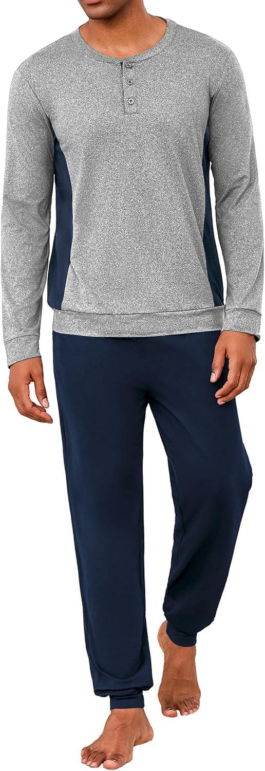Detalle de Marvmys Pyjama Homme Long Coton S-XXL ⚙