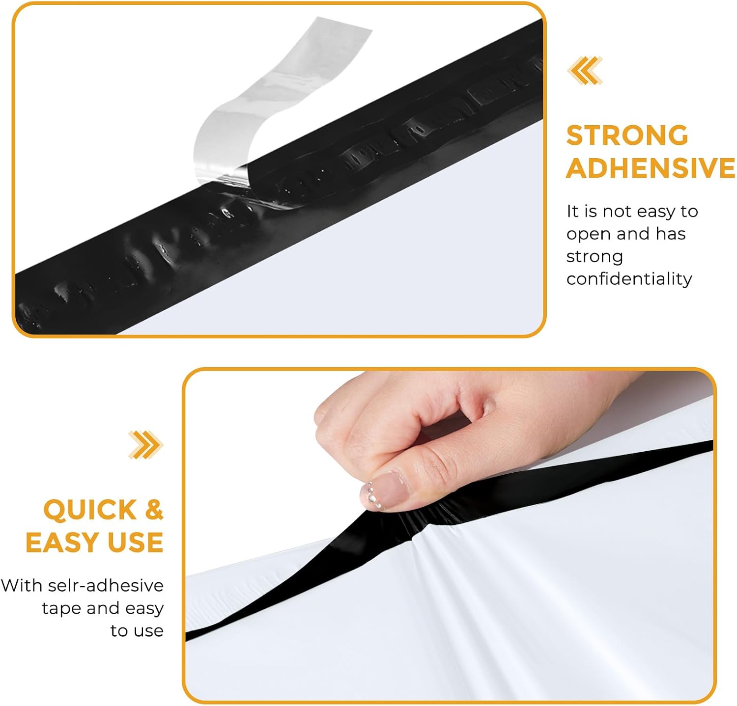Detalle de METRONIC 10x13-Inch Poly Mailers, 1,000 Pack, Self-Seal and Water-Resistant