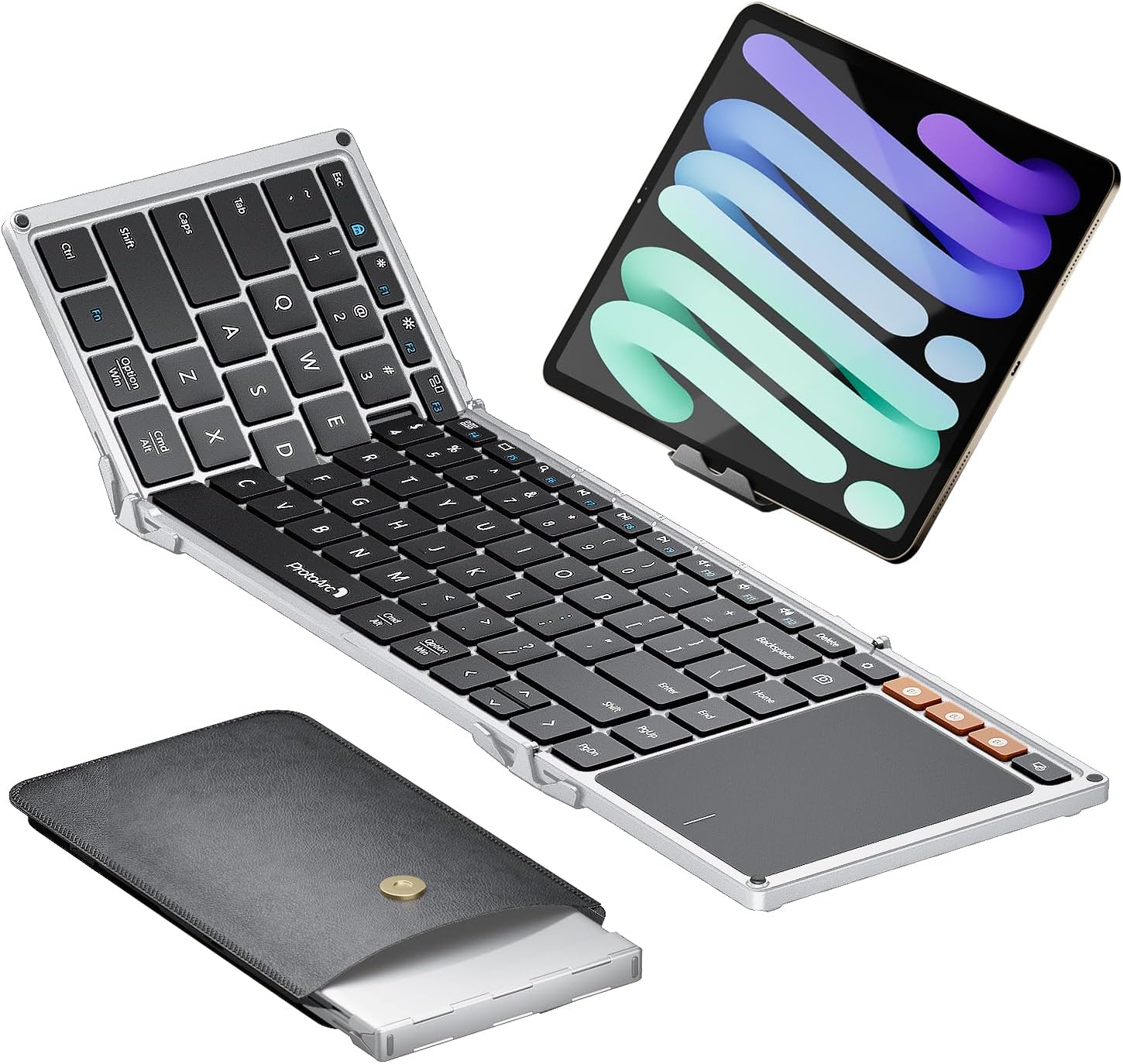 Detalle de ProtoArc Foldable Keyboard 88-Key