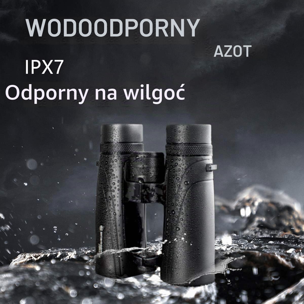Detalle 2 de Bresser Corvette 8x42 – wodoodporna lornetka z pryzmatami BaK-4