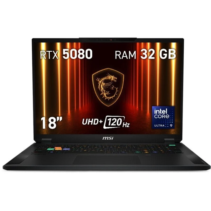 Detalle de MSI Stealth 18 HX portátil gaming 18" 2 TB
