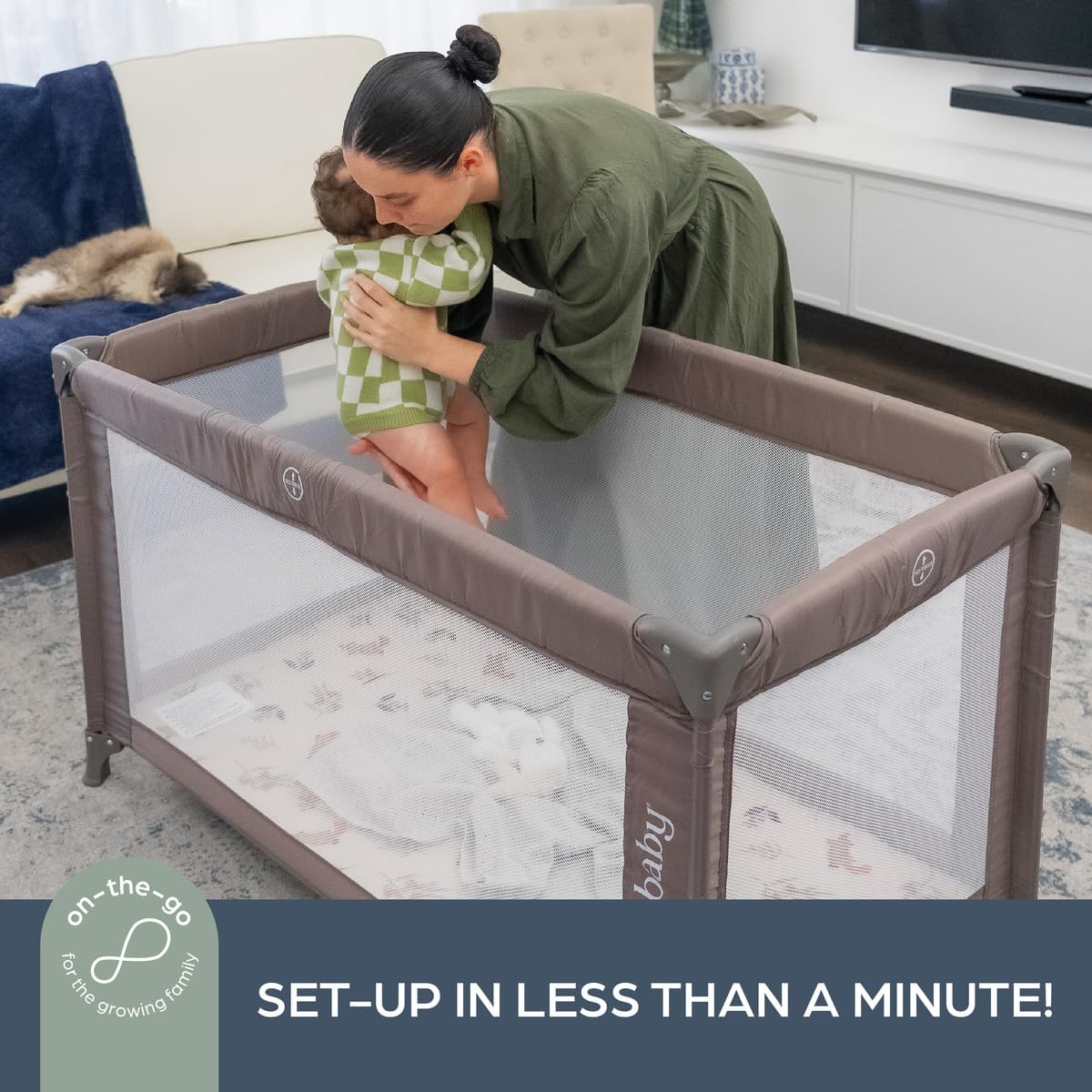 Thumbnail 4 de Dreambaby Quest Travel Cot 120x60