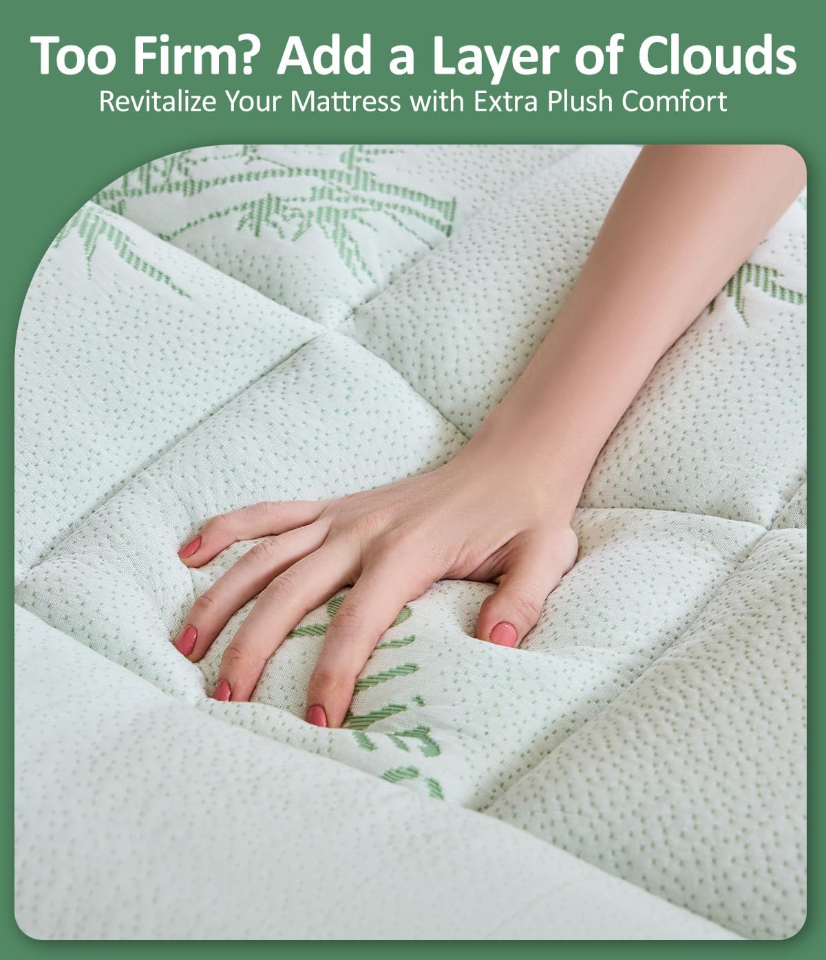Detalle de Fracho Full Mattress Topper