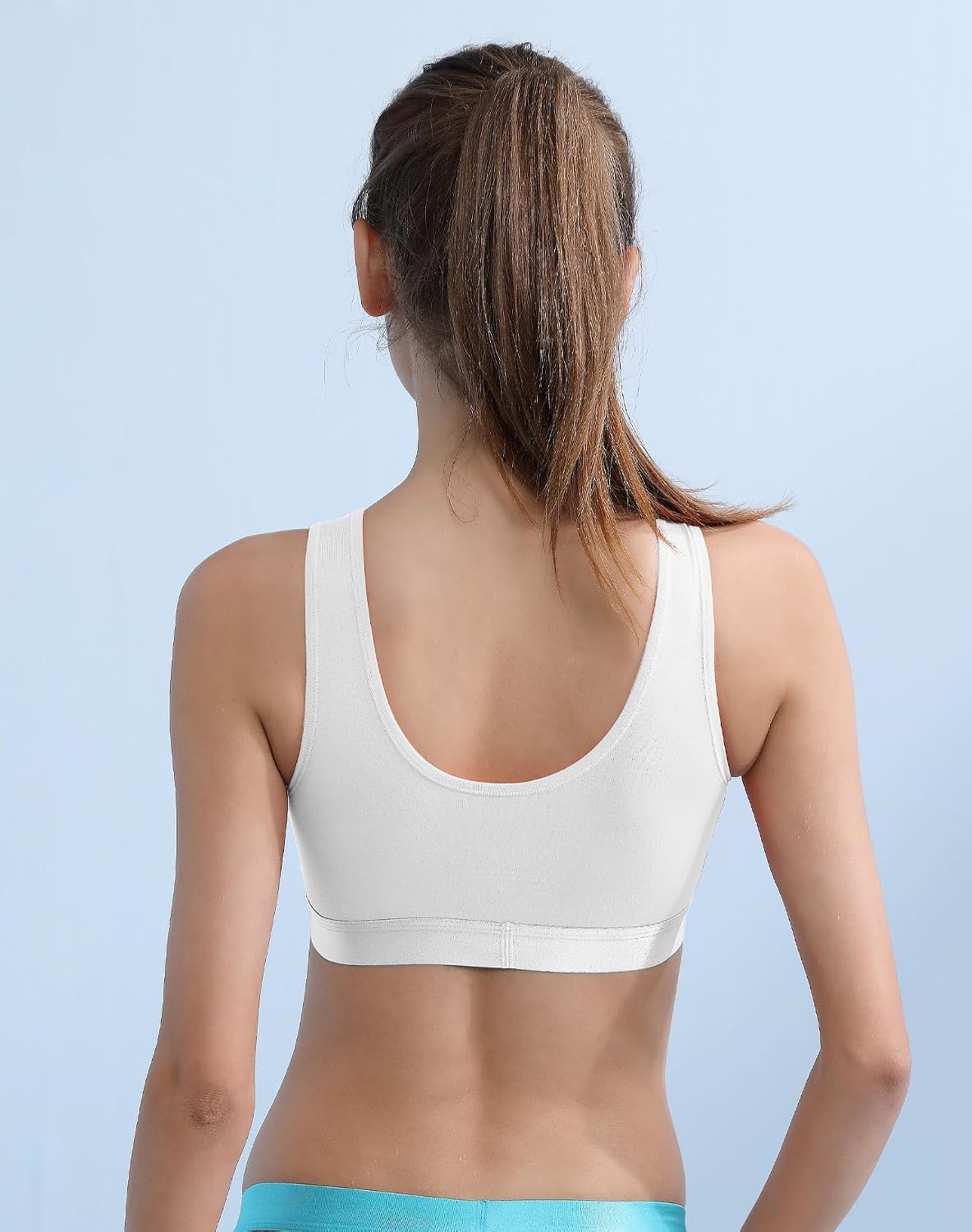 Detalle 1 de INNERSY Girls Sports Bra 3 Pack 6-16 yrs
