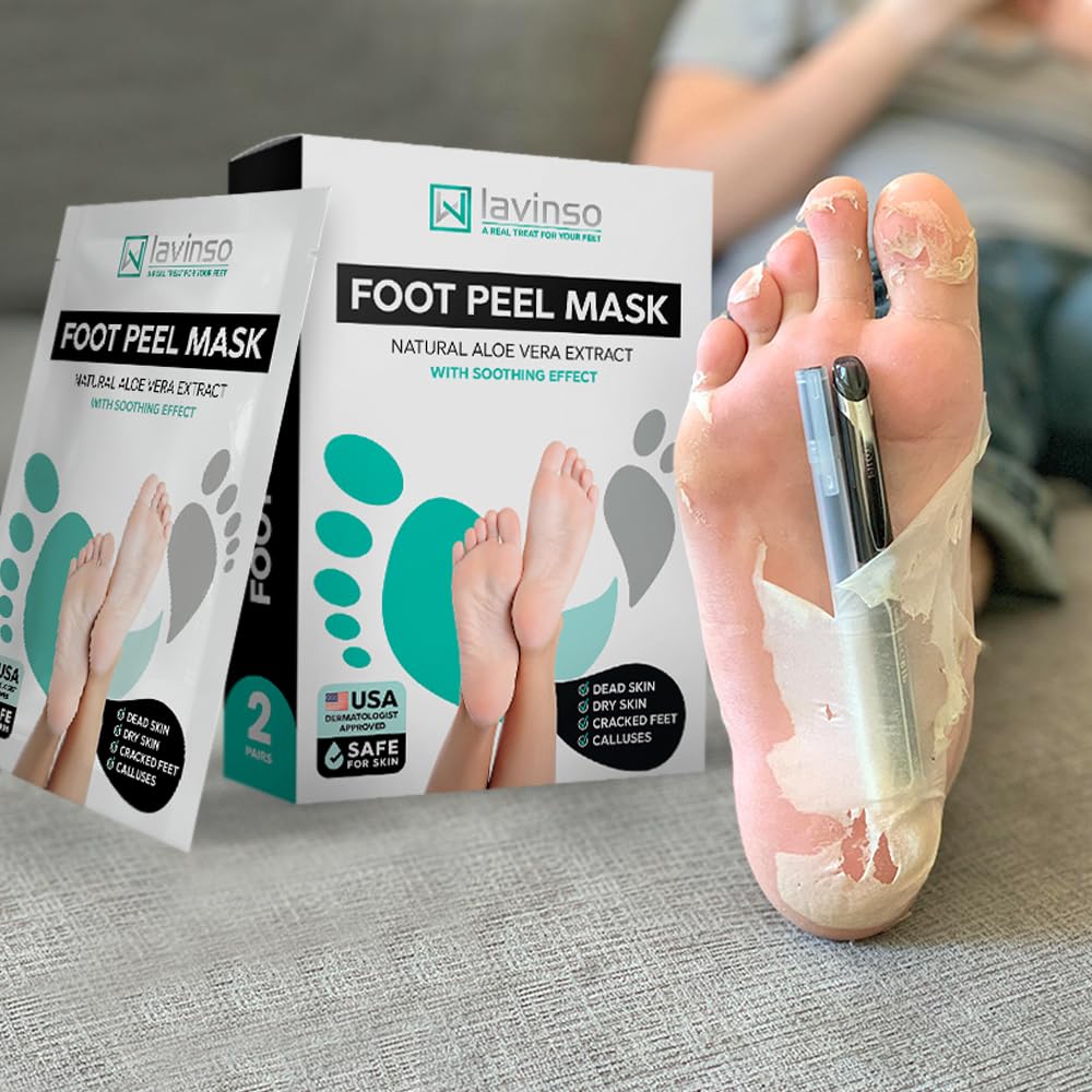Thumbnail 5 de Lavinso Foot Peel Mask – 2-Pack ⚙