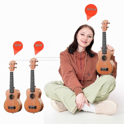 Thumbnail 5 de Donner ukulele da concerto 23 pollici