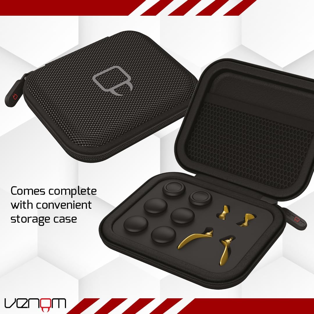 Detalle 1 de Venom: zestaw do personalizacji kontrolera DualSense Edge na PS5, 10 elementów