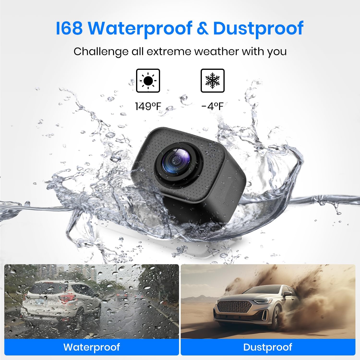 Thumbnail 6 de AUTO-VOX CS-2 Wireless Backup Camera System with 4.3" Car Monitor