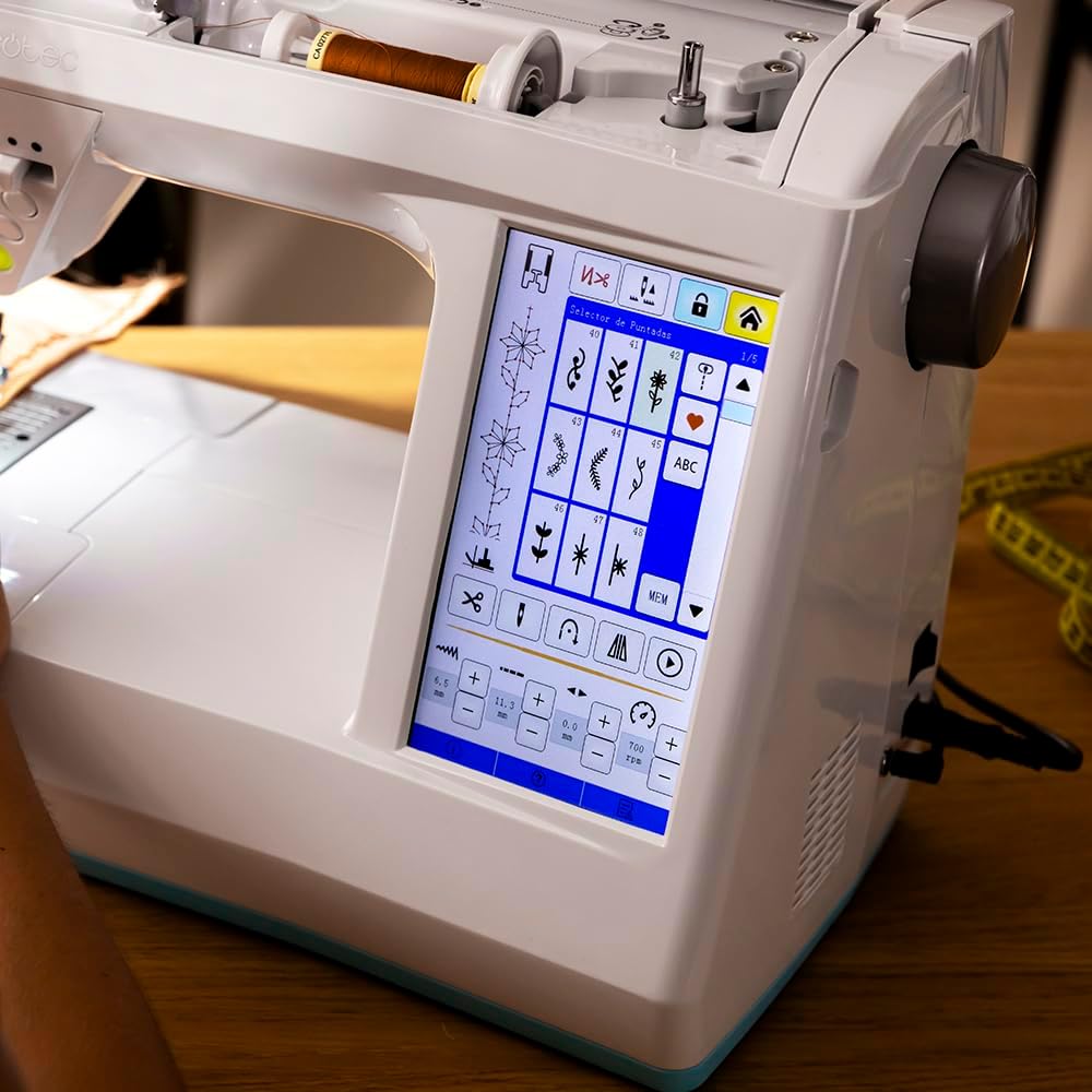 Thumbnail 6 de BelleCouture 3600 Control di Cecotec: macchina da cucire digitale con touchscreen da 7