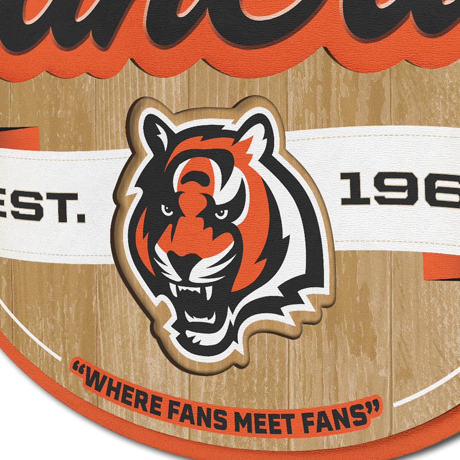 Detalle 2 de YouTheFan NFL FanCave 3D Wall Art (Officially Licensed) — Ready-to-Hang FanCave Decor