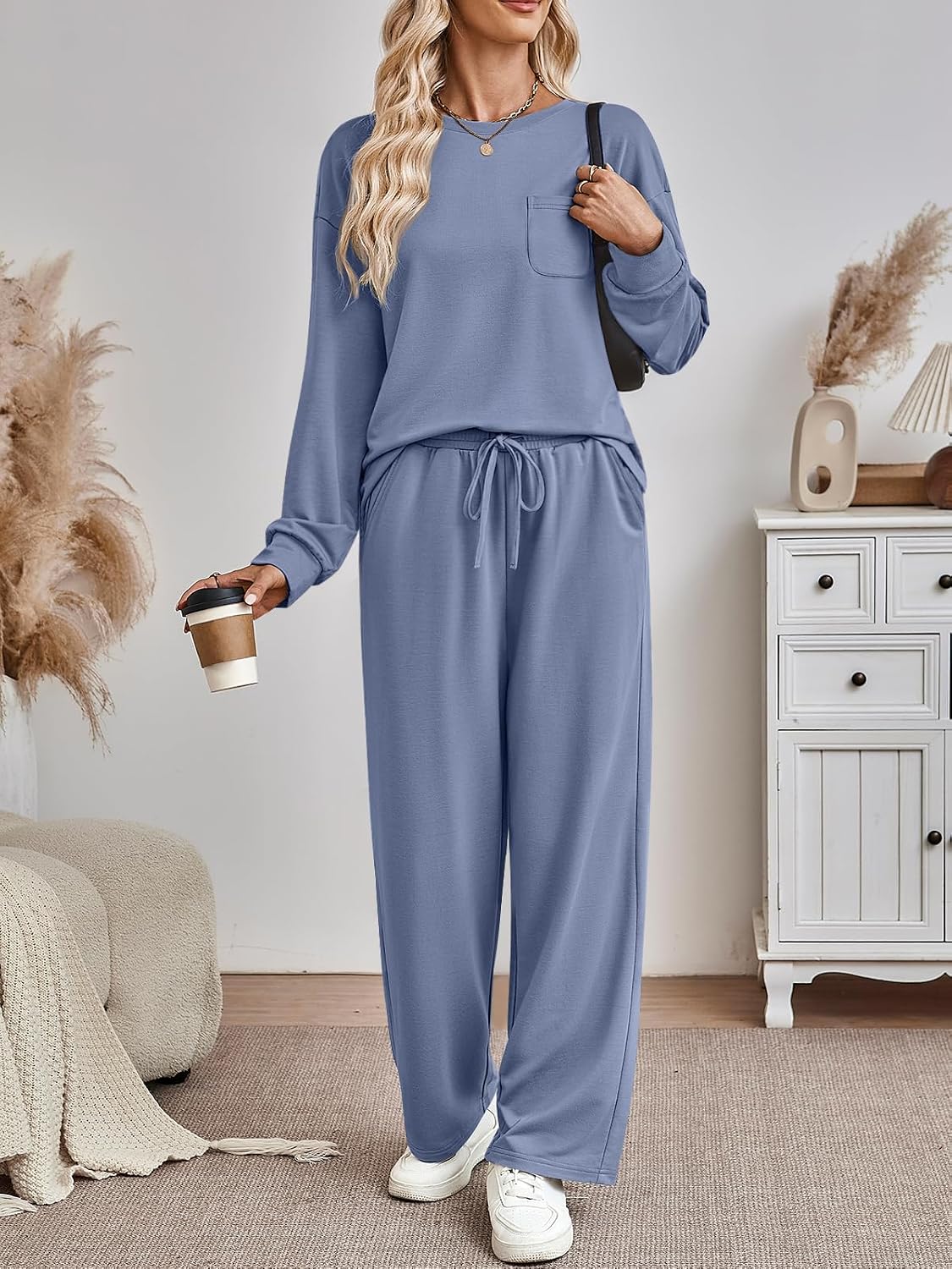 Detalle 2 de AUTOMET Womens 2-Piece Lounge Sweatsuit set