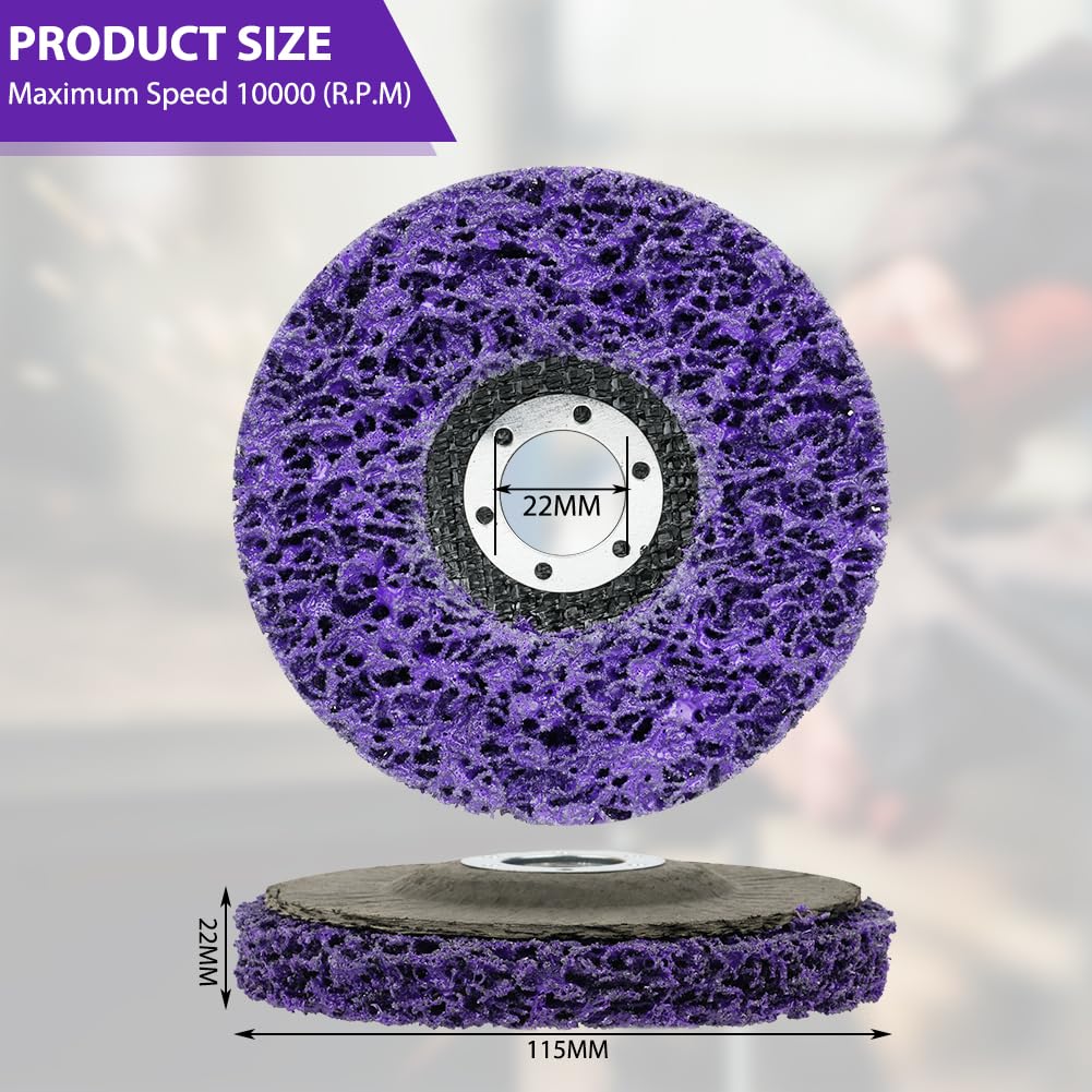 Detalle 2 de Adiwo Dischi Abrasivi CSD 115 mm per smerigliatrici