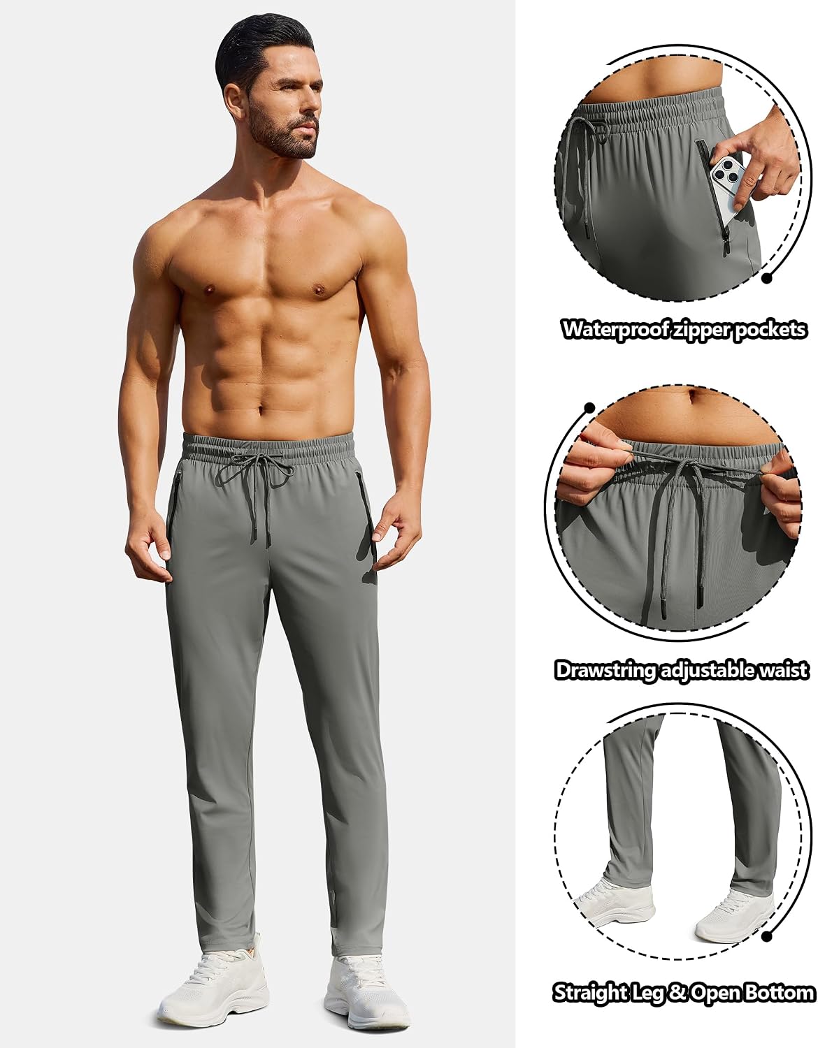 Detalle de FOGFIRE Men's Joggers, Polyamide Blend
