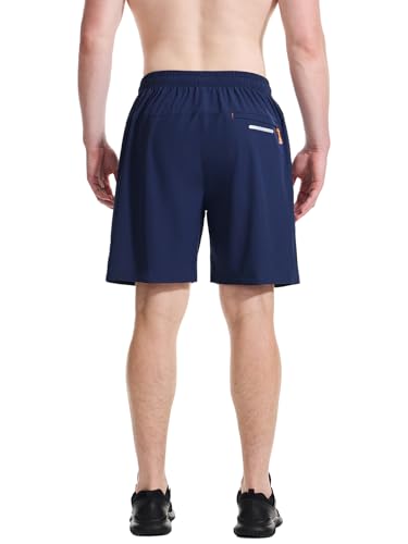 Thumbnail 7 de Cimic Pantalón corto de running para hombre con bolsillos y ventilación