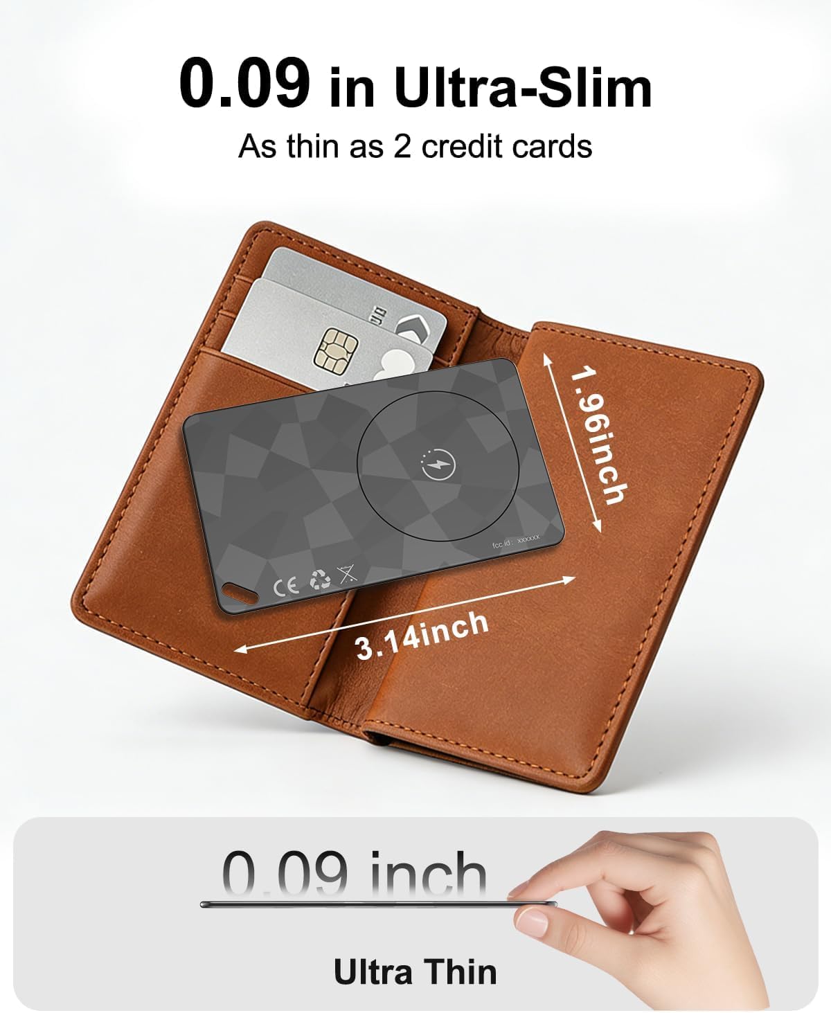 Thumbnail 5 de 2026 Wallet Tracker Card Bluetooth GPS