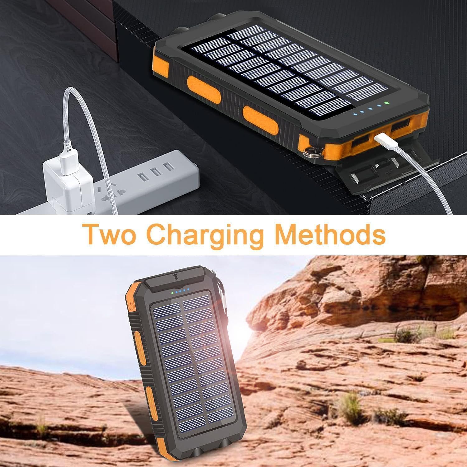 Thumbnail 3 de YELOMIN S1008D 38,800mAh Solar Power Bank with USB-C and 3 Outputs