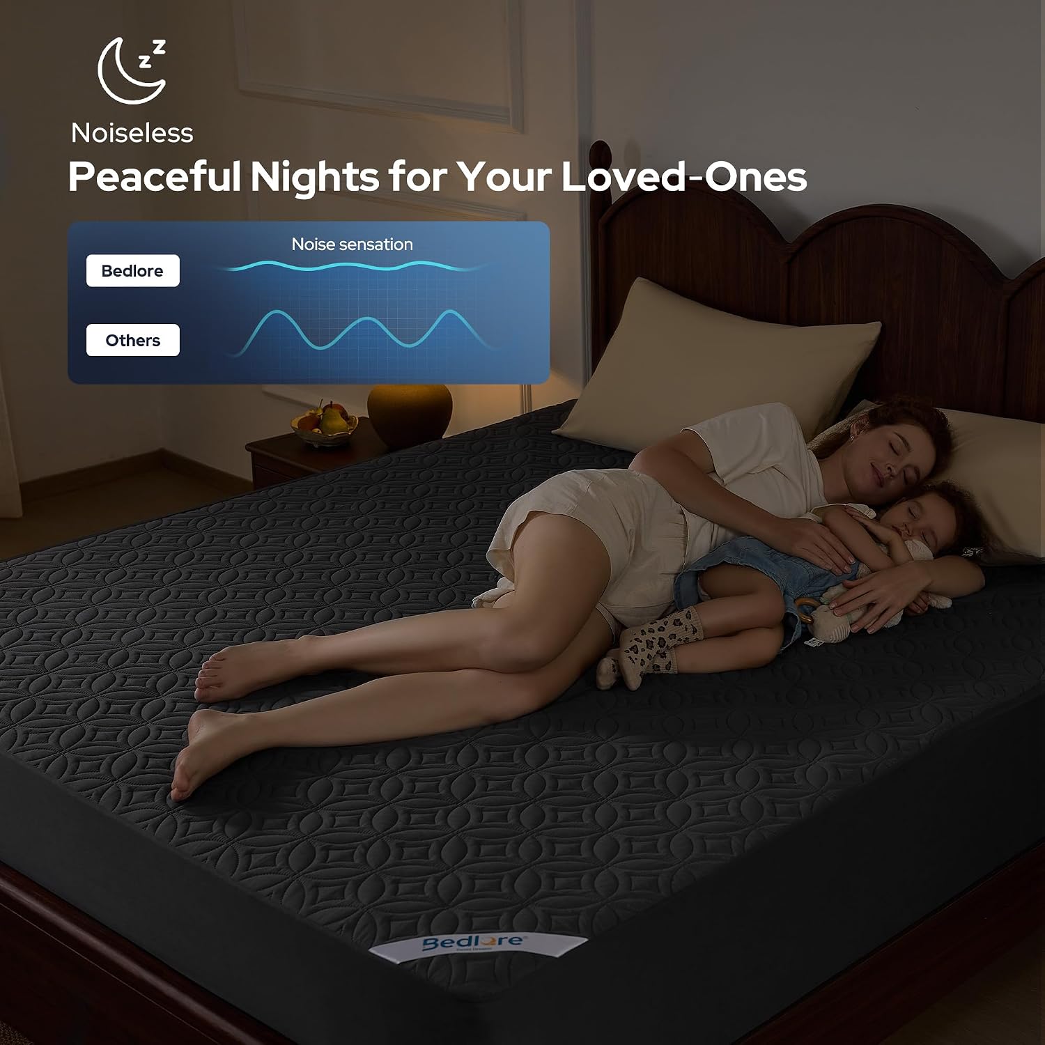 Detalle 2 de BEDLORE Mattress Protector, King Size