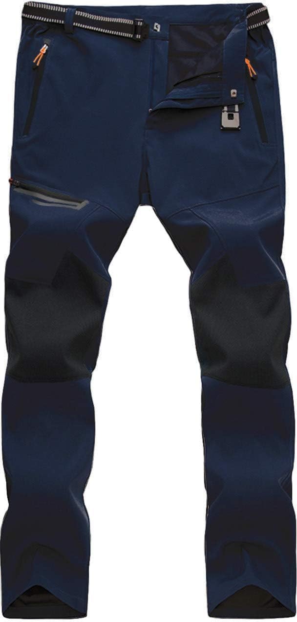 Thumbnail 5 de TACVASEN Men’s Waterproof Trousers (Zip Pockets, No Belt) for Hiking, Work & Outdoor Use