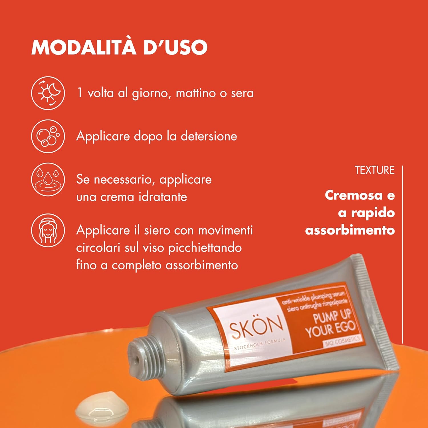 Thumbnail 3 de Skön Pump Up Your Ego: Siero Viso Antirughe con Acido Ialuronico e Mirtillo Nero (30 ml)