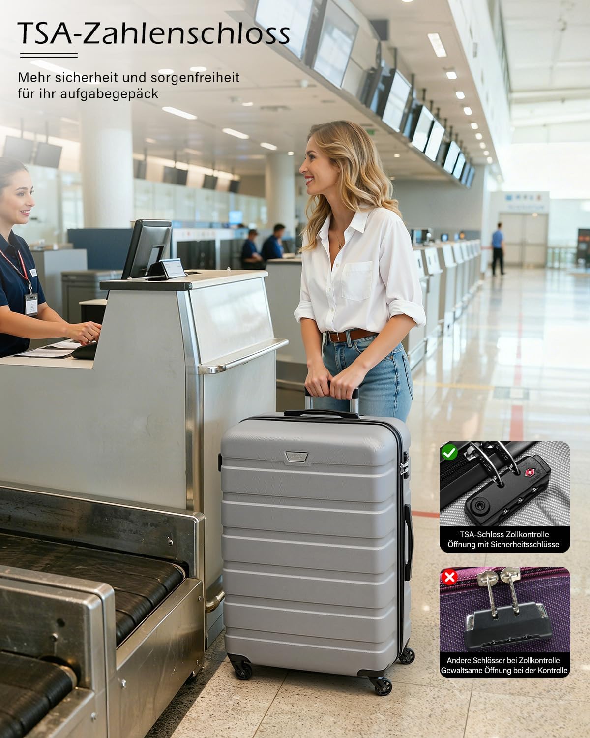 Thumbnail 5 de COOLIFE Koffer 77 cm XL 🧳