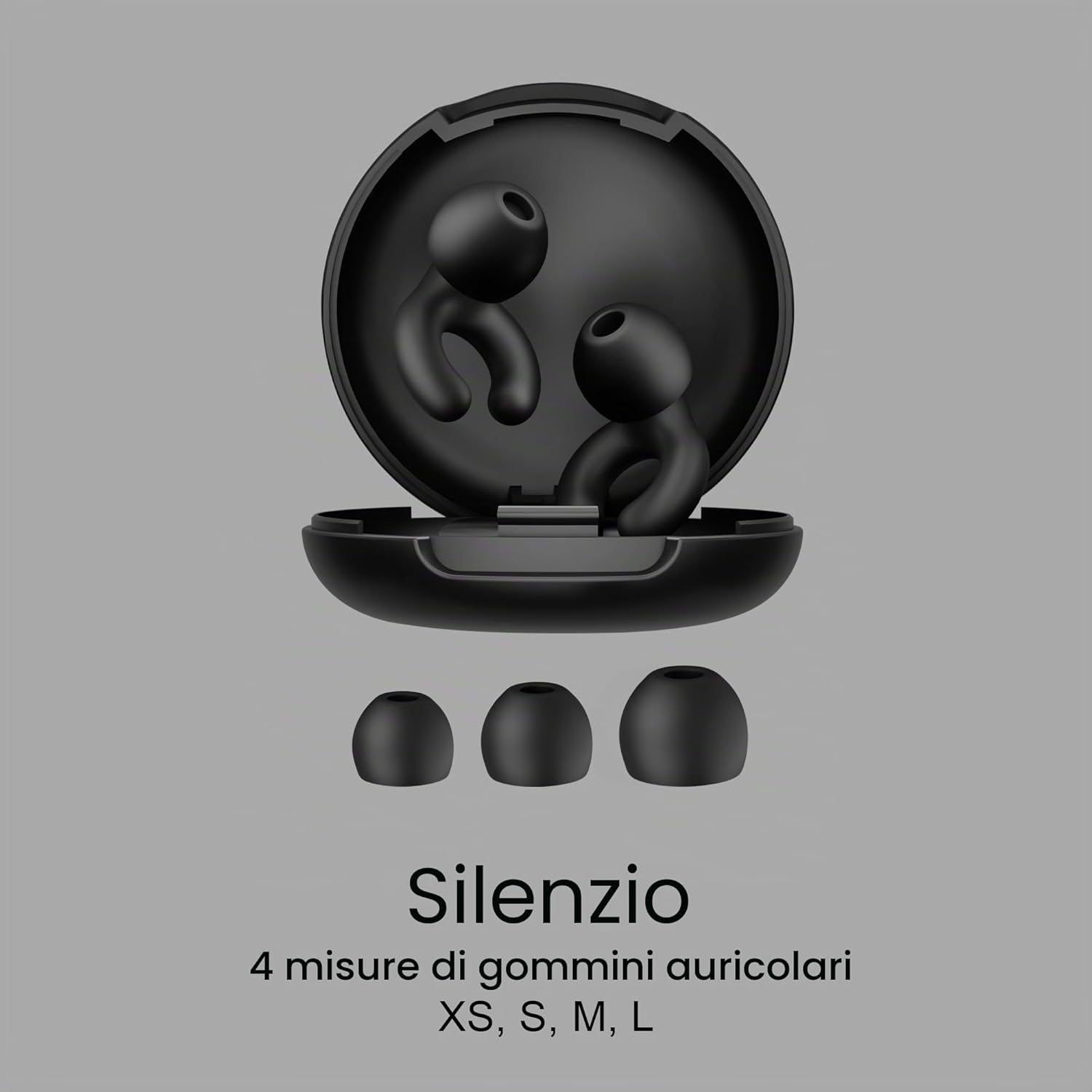 Detalle 2 de Tappi Orecchie Dormire Sokzixx SkinFit 35 dB – 4 taglie XS/S/M/L