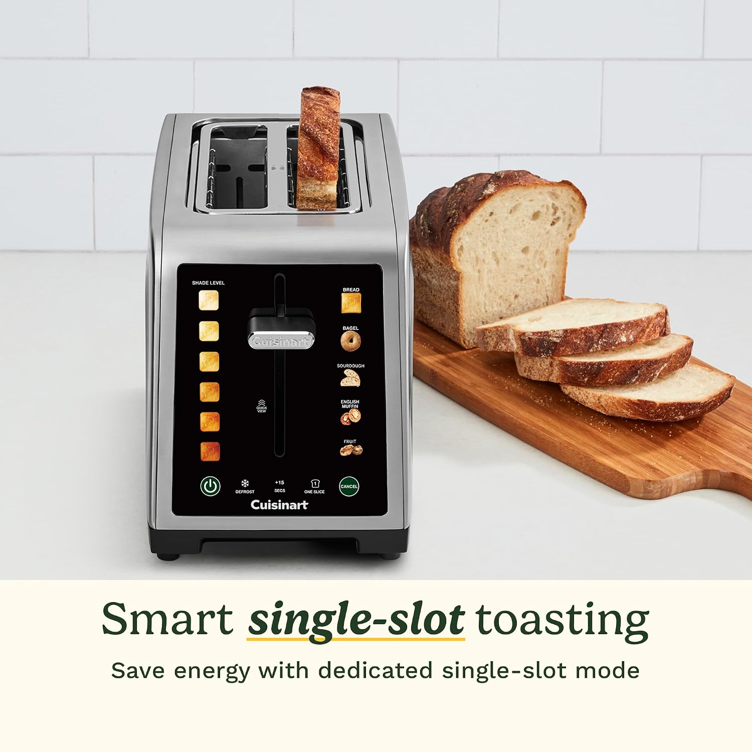 Thumbnail 6 de Cuisinart SimpliTouch XL 2-Slice Toaster with Colour touchscreen and XL slots