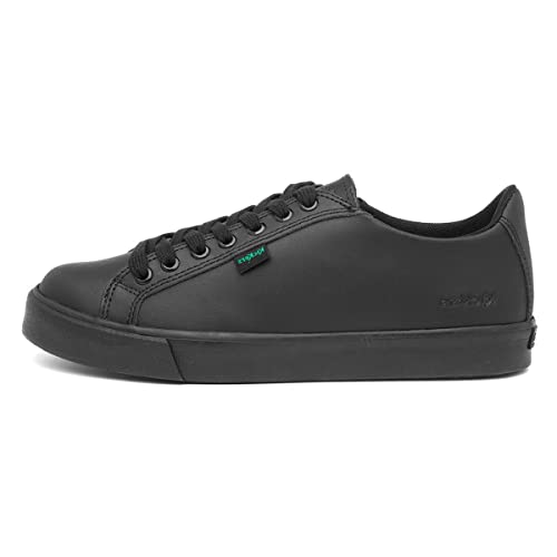 Detalle de Kickers Tovni Shoes UK 5 Black: Leather, Triple Stitch Details