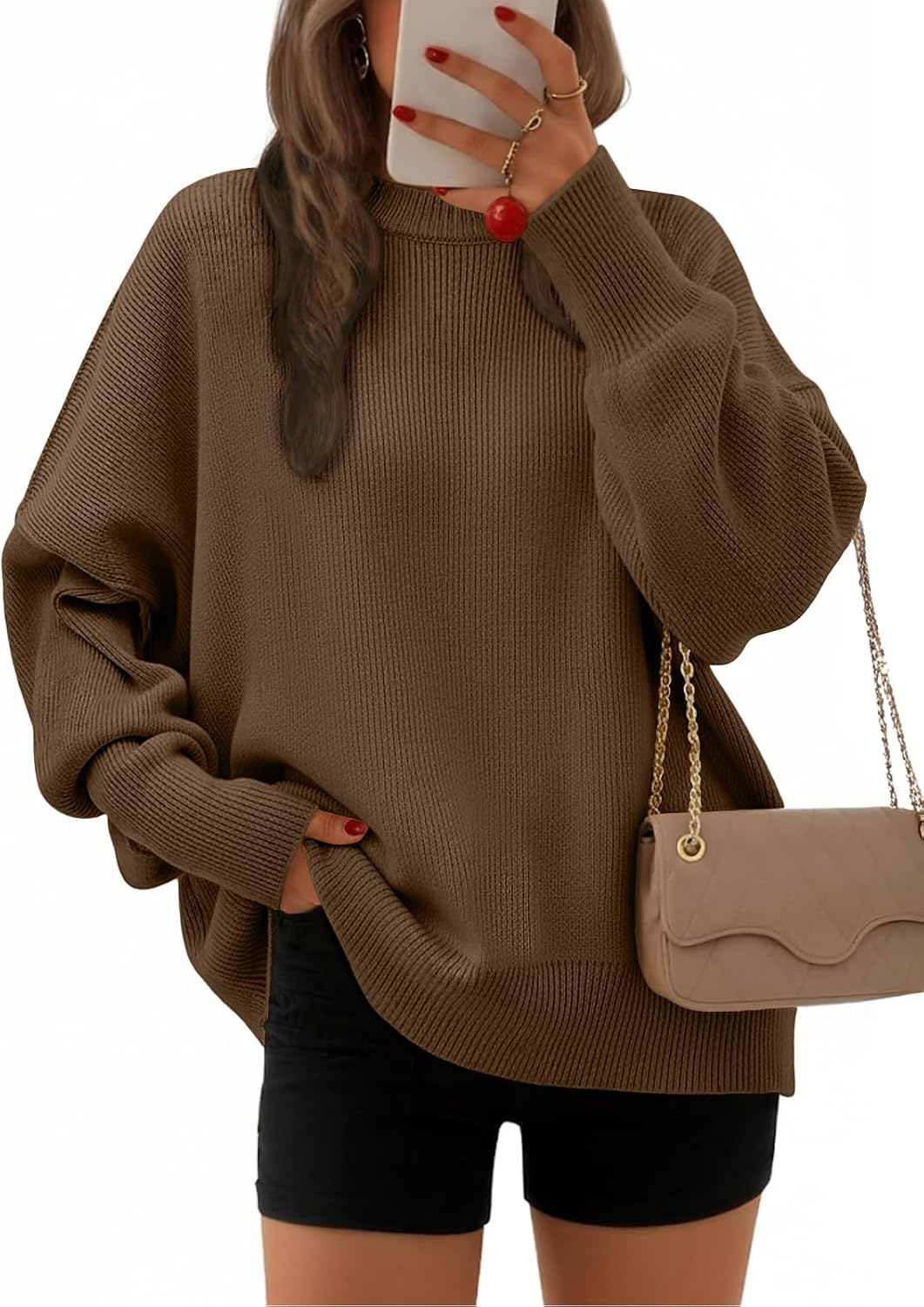 Thumbnail 5 de EFAN Women's Oversized Sweater 2025 Fall Pullover